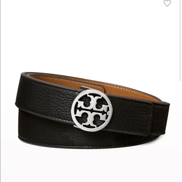 Tory Burch Accessories - Tory Burch, Reversible 1.5" Logo-Buckle Belt